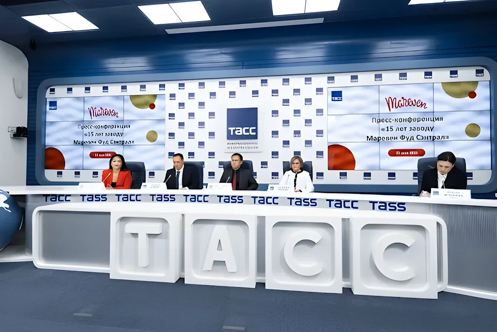 Пресс-конференция к 15-летию завода в ТАСС